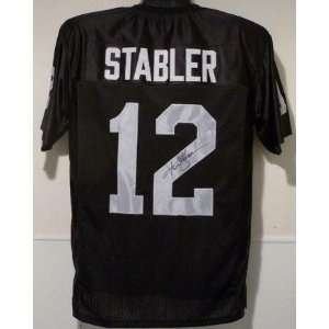Ken Stabler Autographed Jersey   Autographed NFL Jerseys