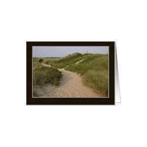  beach path dunes lewis carroll quote Card Health 