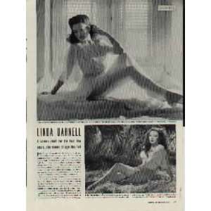 LINDA DARNELL   A screen adult for the last five years, she comes of 