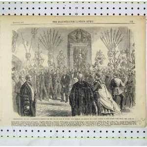  1862 Presentation Lord Palmerston Portrait Dover Dieu 