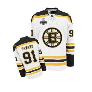 NHL Gear   Marc Savard #91 Boston Bruins Jersey White Hockey Jerseys w 