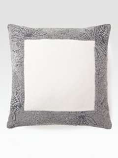 Diane von Furstenberg Home   Beaded Border Decorative Pillow