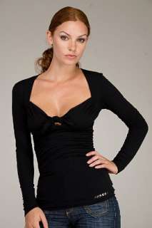 Miss Sixty New Maybelle Black Tie Top for women  
