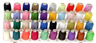  Embroidery Machine Thread, Each Spool has 1100 Yards. These Threads 