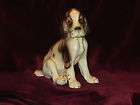 keramos english springer spaniel puppy porcelain dog figurine 