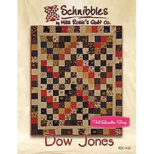 Dow Jones Schnibbles Charm Pack Pattern   Miss Rosies Quilt Company 