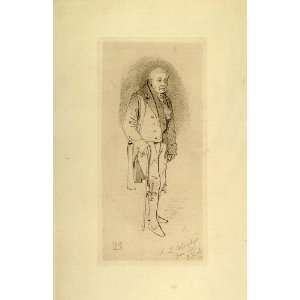  1882 Lithograph Samuel Taylor Coleridge Daniel Maclise 