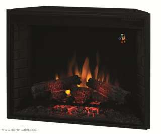 NEW Clasic Flame 33 Inch Electric Fireplace Insert Real Lighted Faux 