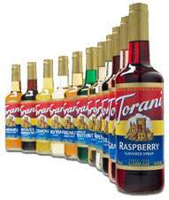 Pack of 25.4 Ounce Torani Flavors Syrups
