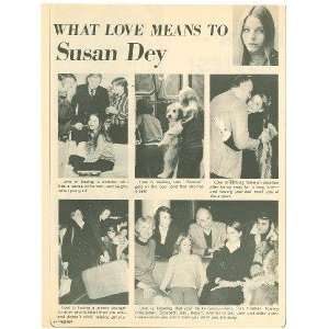    1971 What Love Means To Susan Dey Partridge Family 