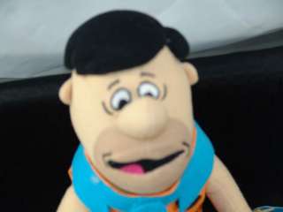NEW Plush Hannah Barbera Plush Fred Flintstone Doll Toy  