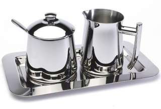 This elegant stainless steel serving set is perfect for any occasion 