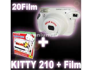 Fuji Fujifilm Instax Hello Kitty 210 Camera Instant Polaroid Photo +20 