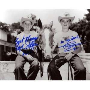  David Stollery & Tim Considine Autographed Spin & Marty 
