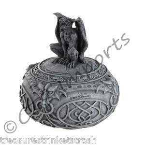 Howling Gargoyle Trinket & Jewelry Box Collectable Figurine  