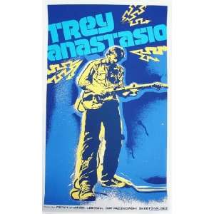 Trey Anastasio Phish Original Silkscreen Poster Ames
