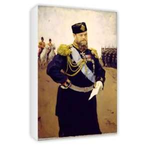  Portrait of Tsar Alexander III, 1900 (oil on..   Canvas 