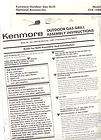 Vintage 1983 Kenmore LP gas grill parts list & assembly
