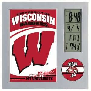  Wisconsin Badger Digital Desk Clock