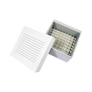 Scientific SB3C 36 White Cardboard 3 Freezer Box with 36 Cell Divider 