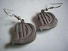 Vintage Harley Davidson Earrings Classic Style OLD HD  