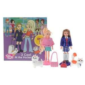   Pocket Plaza   DVD with Polly and Pia Dolls and Fashions Toys & Games