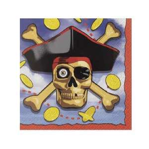 Pirate Skull & Crossbone Party Napkins  