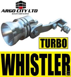 EXHAUST WHISTLER TURBO SOUND WIZZER FITS TAIL TIP PIPE  