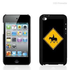  Equestrian Horse Crossing Sign   iPod Touch 4th Gen Case 