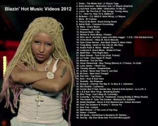 Promo Video Compilation DVD Blazin Hot Videos 2012, NEWEST HIPHOP 