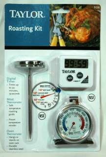   Timer, TruTemp Meat Thermometer & Oven Thermometer 077784051160  
