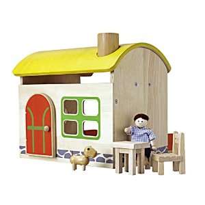  Plan Toys Farm House  All Woods Version: Toys & Games