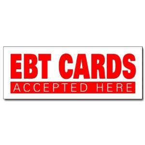   sticker wellfare bank cards accepted here food stamps 