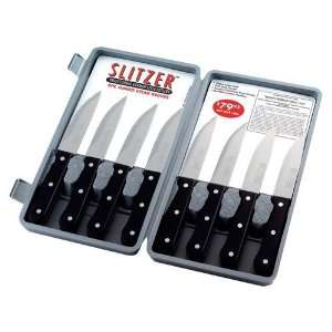  New Slitzer 9pc Professional German Style Jumbo Steak Knives 