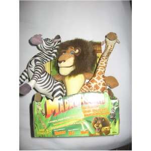  Madagascar Plush Toys Alex Marty Melman Toys & Games