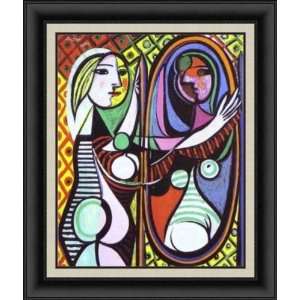  Girl Before A Mirror, 1932 by Pablo Picasso   Framed 
