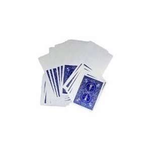  Blank Face Cards (Bicycle)   blue Toys & Games