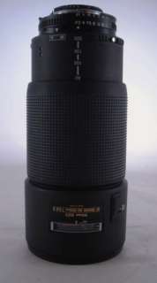nikon ed af 80 200mm f2 8 d lens with front rear lens caps and case 