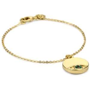   : House of Harlow 1960 14k Yellow Gold Plated Charm Bracelet: Jewelry