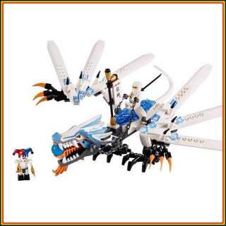 LEGO NINJAGO 2260 Ice Dragon Attack Masters of Spinjitzu Zane and 