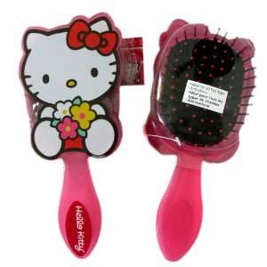  Sanrio Hello Kitty Hair Brush   Kitty n Flower Hair brush Beauty