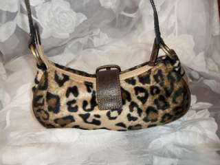 Beautiful Leopard Print Compact Guess Hobo Handbag  