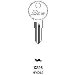  Key blank, Harley X226: Home Improvement