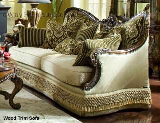   Style White Brown Fabric Sofa Living Room Online Furniture  