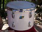 CIRCA 1980 LUDWIG CHICAGO USA CLASSIC 14 RACK TOM in WHITE CORTEX LOT 