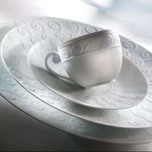 J.L. Coquet Spirale Tea Saucer Dinnerware: Home & Kitchen