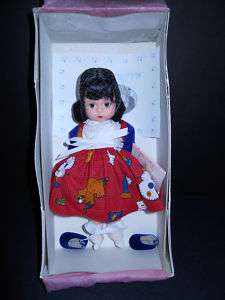 Madame Alexander RED PLAID WENDY 8 Doll NIB  