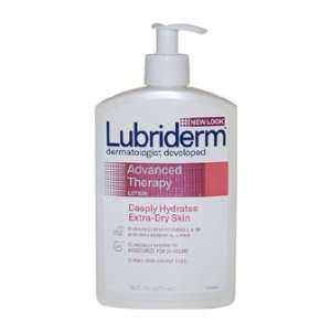   Advanced Therapy Lotion by Lubriderm 16 oz Lotion for Unisex: Beauty