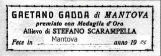 Old Italian Style Master Violin Gaetano Gadda 1925 4/4 Big Italian 