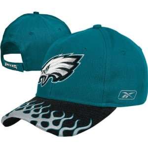  Philadelphia Eagles Flame Adjustable Hat Sports 